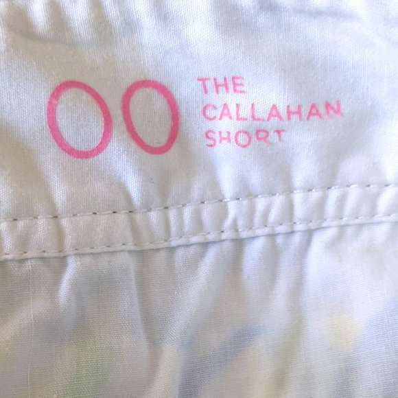 Lilly Pulitzer Callahan Knit Short 5" Inseam Sea Life Blue Green Size O XS - Picture 4 of 4